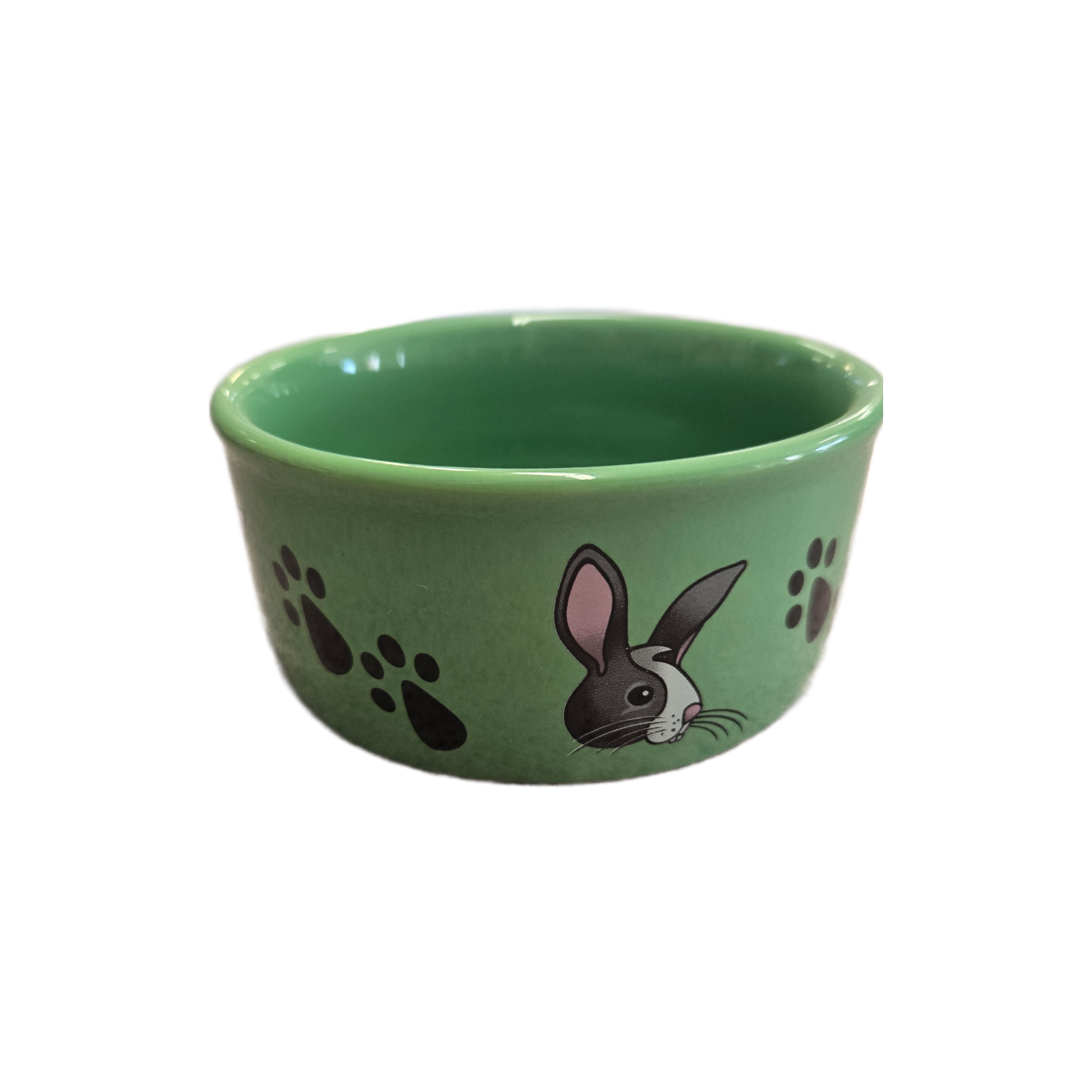 Ceramic Rabbit Food Bowl
