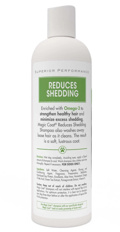 Magic Coat Reduces Shedding Dog Shampoo