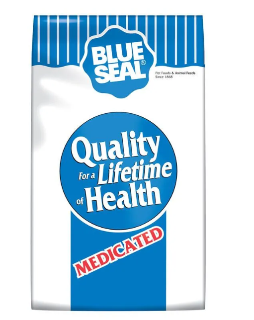 Blue Seal bag with 'Quality for a Lifetime of Health' text on a white background