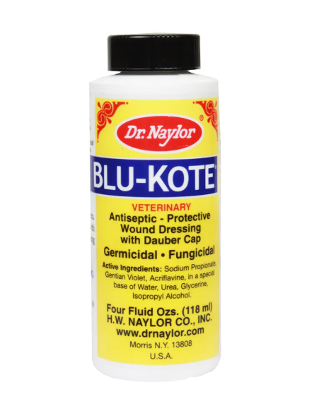 Dr. Naylor Blu-Kote bottle on a white background