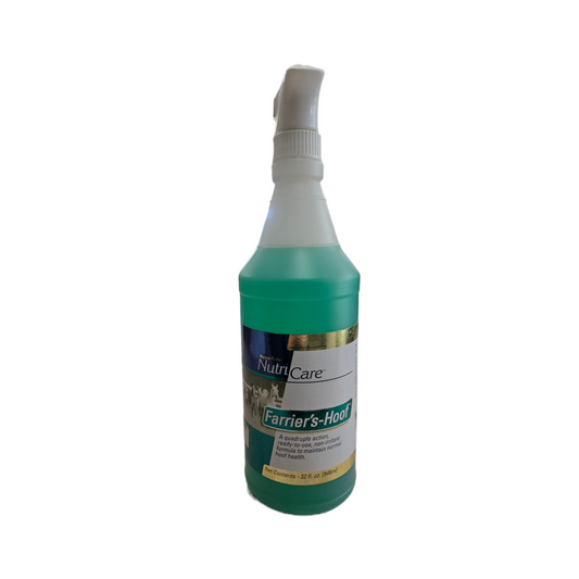 Bottle of NutriCare Farrier's-Heel on a white background