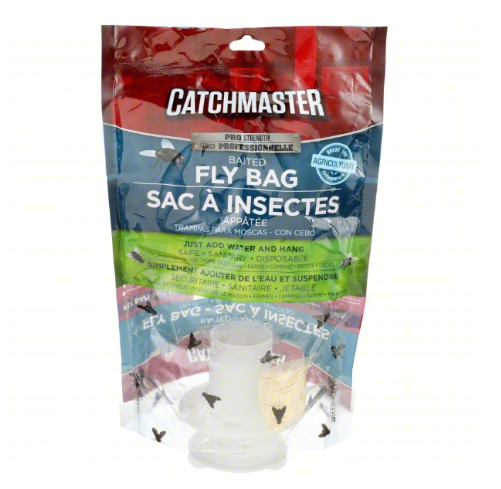 Catchmaster fly bag packaging on a white background