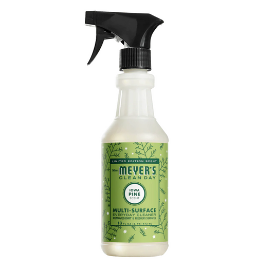 Meyer's Clean Day multi-surface everyday cleaner bottle on a white background