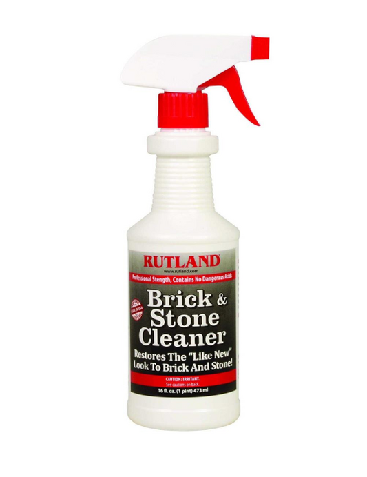 Rutland Brick & Stone Cleaner spray bottle on a white background