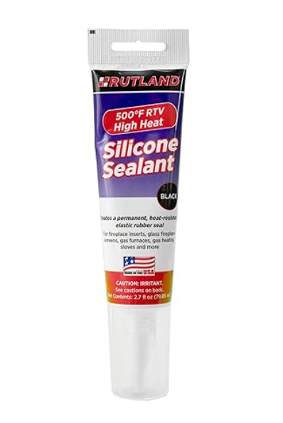 Rutland silicone sealant tube on a white background