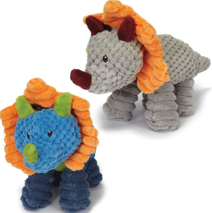 Jurassic Crew Triceratops Small Dog Toy