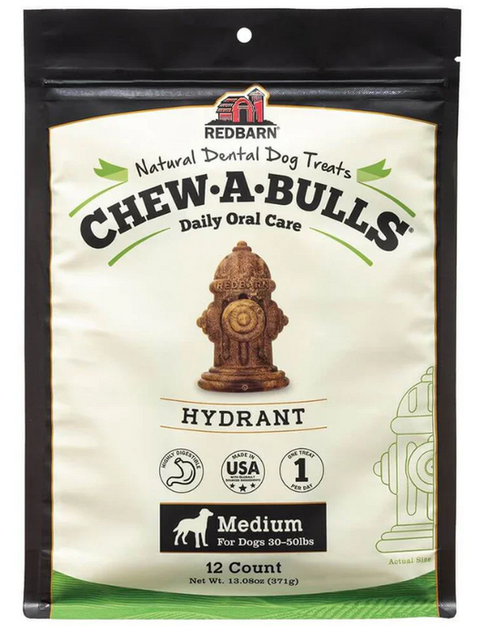 Chew-A-Bulls Medium Hydrant Dog Chews