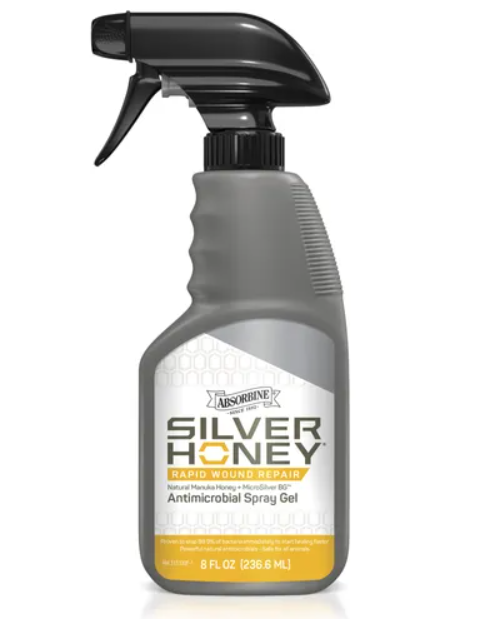 Silver Honey Antimicrobial Spray Gel